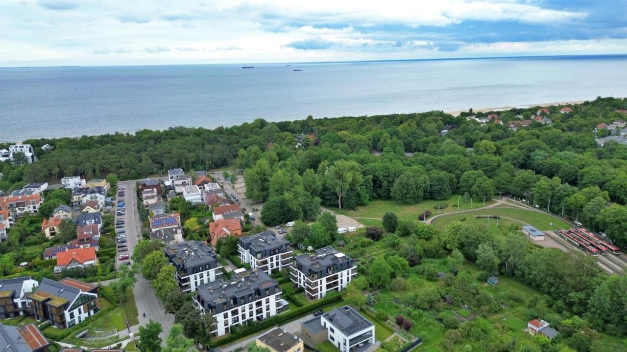 Апартаменты Ergo Jelitkowo Gdansk Sopot 600M Do Plazy Parking Экстерьер фото